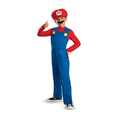 Nintendo Mario Classic  Disfraz - Talla S/p (4-6)