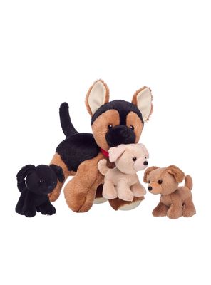 Imagen 2 del producto Mini peluche Build a Bear cachorro café oscuro