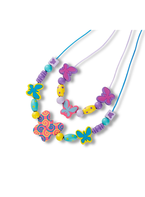 Imagen 2 del producto Set de mostacillas de madera Melissa and Doug mariposas y