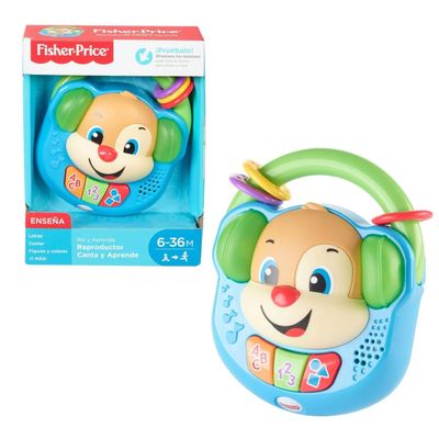 Reproductor didáctico Fisher Price para bebé con luces y