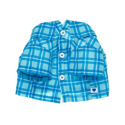 Imagen 2 del producto Camisa de cuadros Build A Bear estilo clásico para peluche