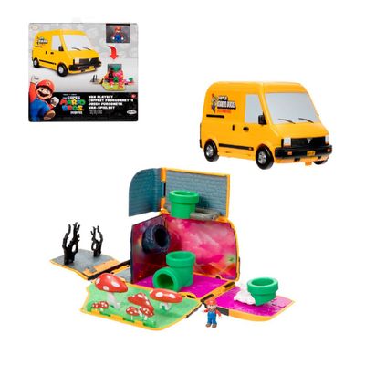 Playset Nintendo mini figura Super Mario Bros