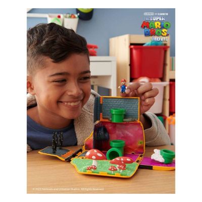 Imagen 2 del producto Playset Nintendo mini figura Super Mario Bros