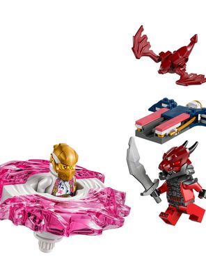Spinner LEGO NINJAGO Dragón de Sora construcción