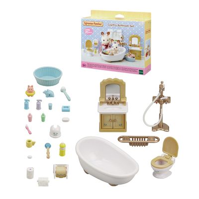 SET BAÑO COUNTRY SYLVANIAN FAMILIES