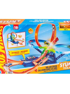 Imagen 2 del producto Hot wheels stunt tracks pista de juguete multichoque aéreo