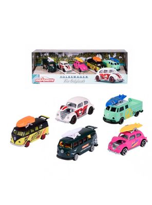 Vehículos Majorette colección 5 piezas Volkswagen