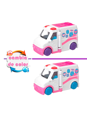 Imagen 2 del producto Muñeca Barbie mini colección clínica móvil