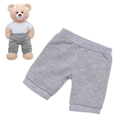 Pantalones buzo gris Build a Bear para peluches