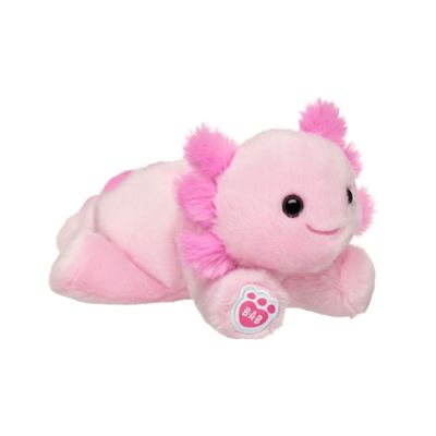 Imagen 1 del producto Mini peluche Build a Bear ajolote rosado colección Bean