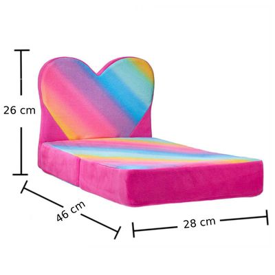 Imagen 2 del producto Sillón cama Build a Bear arcoíris para peluches