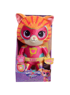 Imagen 2 del producto Peluche SUPER KITTIES Ginny superhéroe sonido y luz