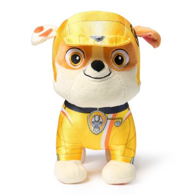 Imagen 2 del producto Peluche Paw Patrol Rubble 17 cm suave y bordado