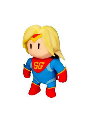 Figura Strech De Goma De 15 Cms Stumble Guys - Super Gal