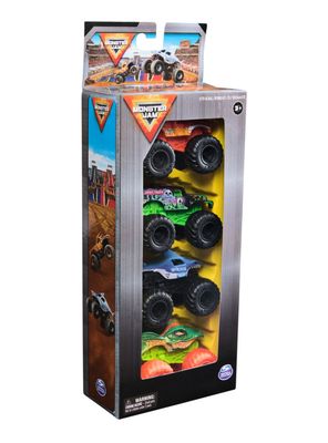 Imagen 2 del producto MONSTER JAM SET  4 AUTOS 1:72