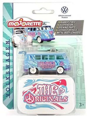 MAJORETTE THE ORIGINALS DELUXE CARS - VOLKSWAGEN T1 CELESTE