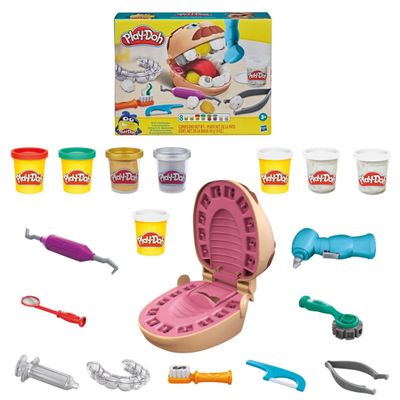 Masas didácticas Play Doh set dentista bromista 10