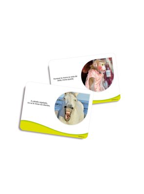 Imagen 2 del producto Juego de láminas DACTIC 56 piezas dichos y refranes