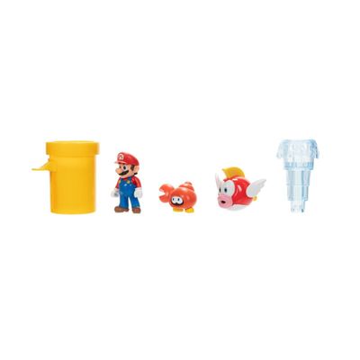 Imagen 2 del producto Playset figuras Nintendo colección Super Mario 6 cm