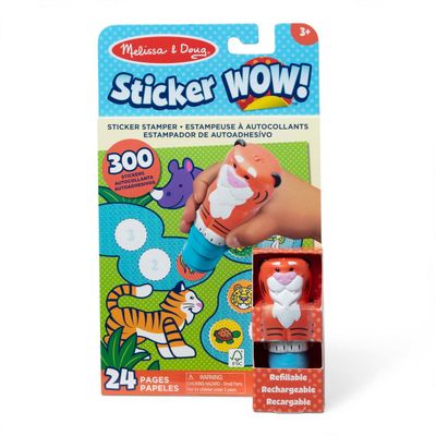 Imagen 2 del producto Estampador Melissa & Doug tigre con 300 stickers