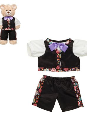 Traje Dia De Los Muertos Build-A-Bear