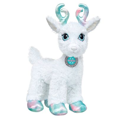 Imagen 1 del producto Peluche Build a Bear Reno blanco celeste Merry Mission