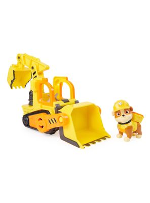 Rubble & Crew Vehiculo Figura Paw Patrol - Rubbles Bulldozer