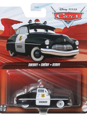 Imagen 2 del producto Disney Pixar Cars De Autos Básicos 1:55 - Sheriff