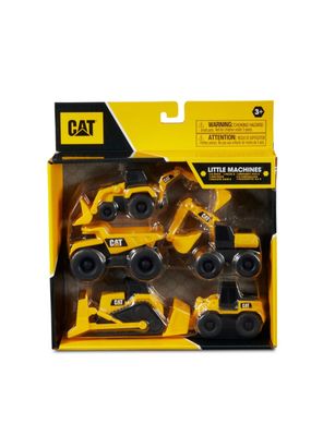 Mini vehículos CAT pack de 5 maquinarias de construcción