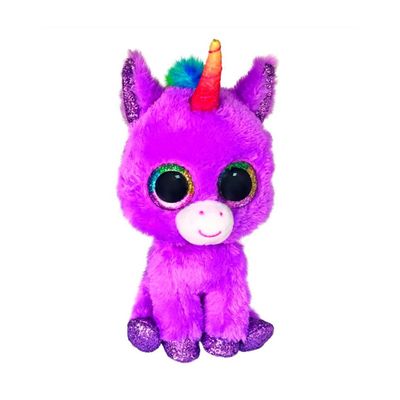 Peluche BEANIE BOOS unicornio Rosette colección púrpura