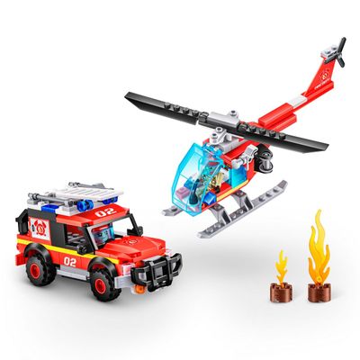 Imagen 2 del producto SET 265 BLOQUES MAX ESTACION DE BOMBEROS