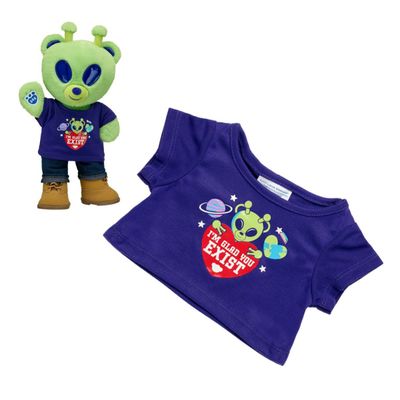 Imagen 1 del producto Polera Build A Bear diseño Glad You Exist