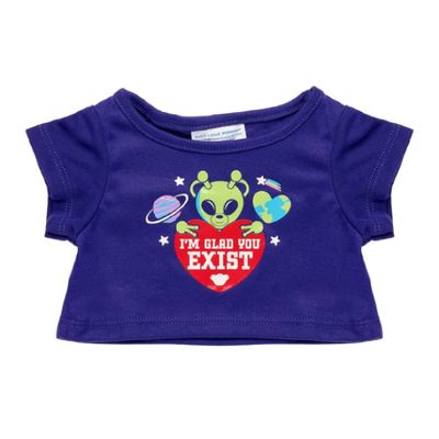 Imagen 2 del producto Polera Build A Bear diseño Glad You Exist