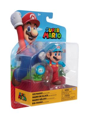 Imagen 2 del producto Figuras 10 cm super mario de nintendo - mario gélido