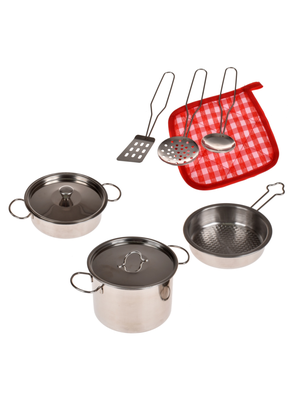 Imagen 2 del producto Set De Ollas Metálicas De Juguete