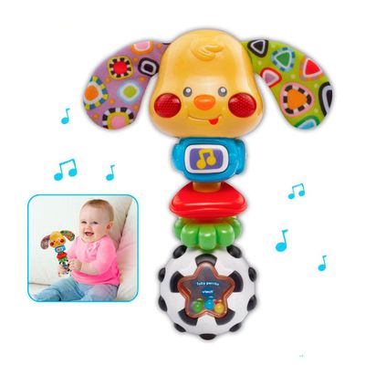 Imagen 1 del producto Sonajero VTECH Toby Perrito para bebé con luz y música