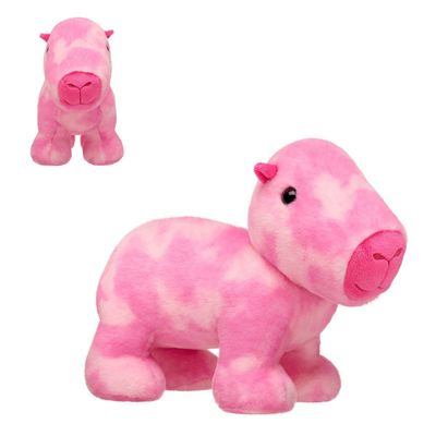 Peluche Build a Bear capibara rosa colección