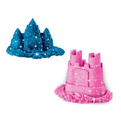 PACK 3 MINI CASTILLOS CON 120 GRAMOS DE ARENA KINETIC SAND