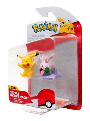 Imagen 2 del producto Set de 2 figuras de entre 5 a 8 cm pokémon - pikachu + goomy
