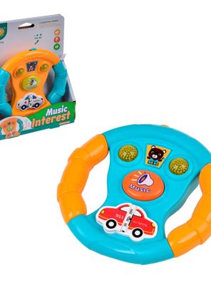 Volante didáctico ANSALDO con sonido y luces