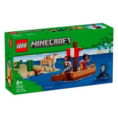 Imagen 2 del producto Lego Minecraft El Viaje En El Barco Pirata