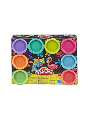 Imagen 2 del producto Play-Doh 8 Pack Hasbro - Neon