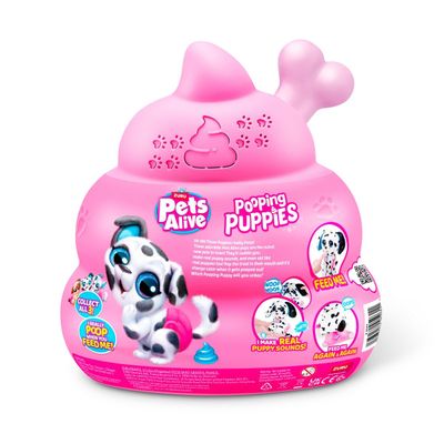 Imagen 2 del producto Peluche interactivo Pets Alive perrita que hace popó