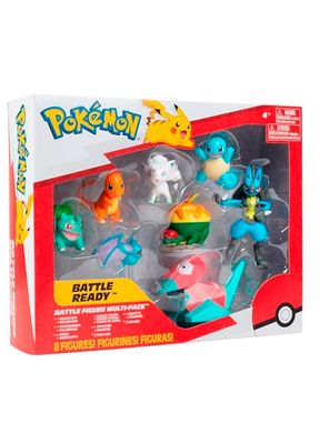 Imagen 2 del producto Figuras de acción Pokémon set de 8 figuras de batalla