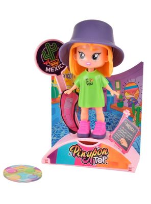 Muñeca 11 Cm Foodie Girls Pinypon Top - Comida Mexicana