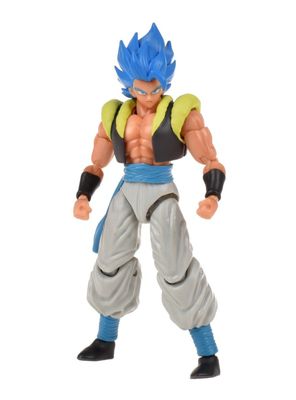 Figura 17 cm dragon ball z bandai - super saiyan blue gogeta