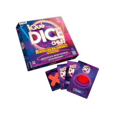 Imagen 2 del producto Juego de mesa Qué Dice Chile familias en juego