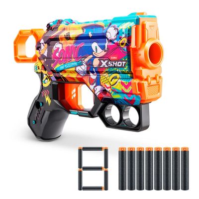 Imagen 2 del producto Lanzador de dardos X SHOT Skin Menace 8 dardos de espuma