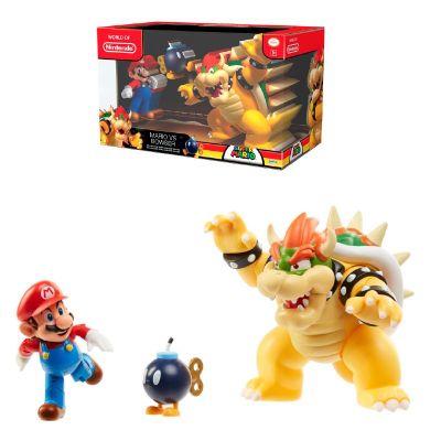 Figuras de acción Nintendo Mario Bowser set de juego