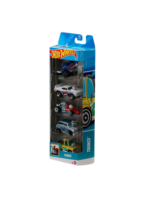 Imagen 2 del producto PACK 5 AUTOS BASICOS HOTWHEELS - TOONED